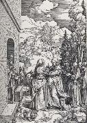 Albrecht Durer The Visitation oil